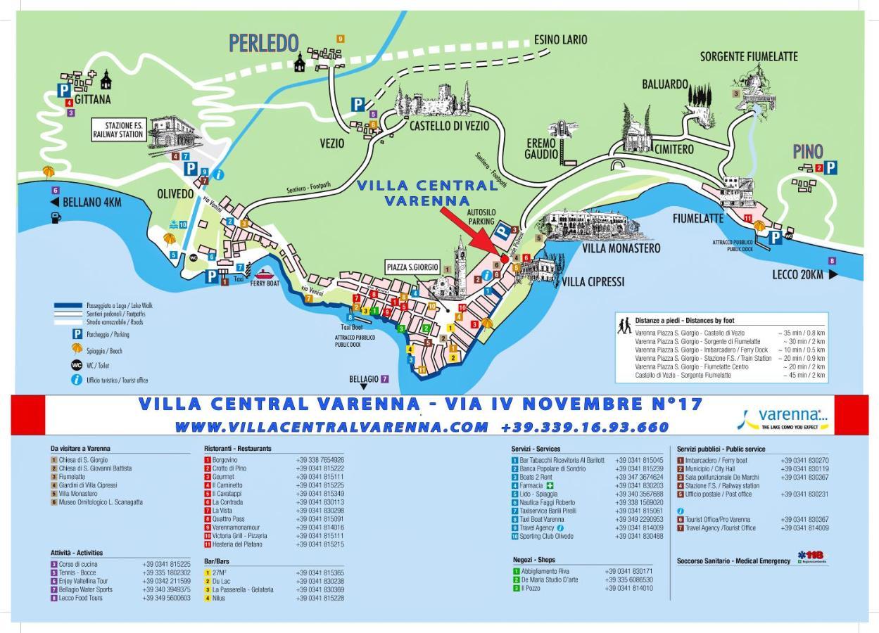 Villa Central Varenna Ngoại thất bức ảnh